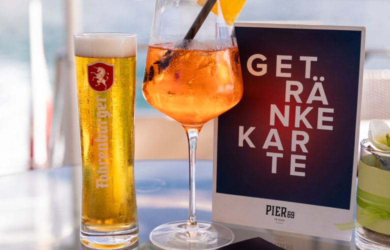 Getränkeangebot PIER69 - On Board (c) Studio Fasching